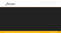 Desktop Screenshot of foreconnscanneries.com